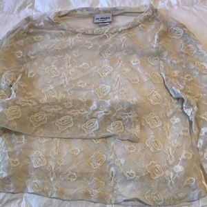 ⚡️ LA Hearts Lace Top